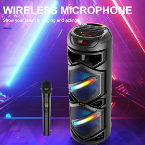 <span class=keywords><strong>Enceinte</strong></span> karaoké sans fil double 8 pouces Sing-e ZQS3328X avec super basses et grand écran LED, <span class=keywords><strong>enceinte</strong></span> <span class=keywords><strong>portable</strong></span> pour fêtes, alimentation CC - Product Image 4