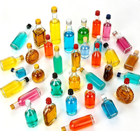 Fabricant direct ; Bouteilles miniatures vides de haute qualité pour spiritueux (30 ml, 100 ml) avec bouchon à vis ; Convient pour le whisky, la vodka et autres boissons.
