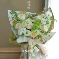 Papier kraft alvéolé écologique, rembourrage simple antichoc, matériau d'emballage, doublure pour boîte cadeau florale, papier d'emballage