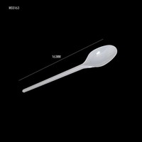 Mercura – Ensemble de couverts de voyage compostables en PLA/CPLA, écologiques et durables, design plat (couteau, fourchette, cuillère)