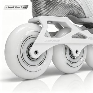 Patins à roulettes de slalom en fibre de carbone pour adultes, patins à roulettes de freestyle professionnels, roues en PU, cadre CNC, chaussures de patinage Ruidongle - Product Image 5