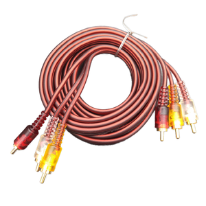 <span class=keywords><strong>สาย</strong></span>3RCA <span class=keywords><strong>สัญญาณ</strong></span>วิดีโอแบบสามถึงสามตัวเชื่อมต่อ<span class=keywords><strong>สัญญาณ</strong></span>พีวีซีสีแดงสีเหลืองสีขาว<span class=keywords><strong>ทีวี</strong></span>กล่องทองแดงแท้ - Product Image 2
