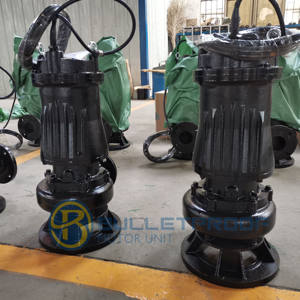 Pompe submersible pour eaux usées résistante à l'usure, fabriquée en Chine, qualité supérieure, moteur IE3, 380V-660V, 10-650m³/h, transport d'eaux usées, inondation - Product Image 3