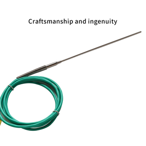 سلك حراري 100 مصفح من النوع K-tcouple مسبار حراري عالي المقاومة للحرارة من السيليكون المطاطي الناعم - Product Image 6