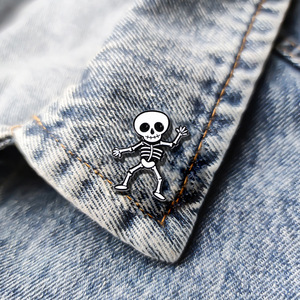 Yini Tùy Chỉnh Men Pins Halloween Phim Hoạt Hình Bí Ngô Đầu Sọ Trâm Dễ Thương Ngọt Ngào Ma Owl Tingle Huy Hiệu Bàn Chải Hợp Kim Đảng Quà Tặng - Product Image 2