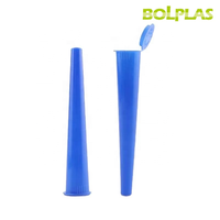 Service OEM Tubes en plastique coniques à l'épreuve des enfants, tubes d'emballage 109 King Size, tube en plastique personnalisé pour joints