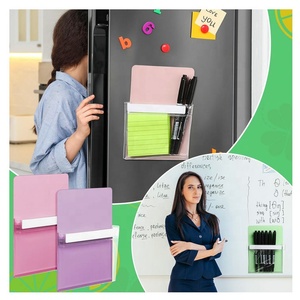 Bolsillos magnéticos 4,7x6,5 pulgadas portalápices magnético tazas para <span class=keywords><strong>organizador</strong></span> <span class=keywords><strong>de</strong></span> marcadores <span class=keywords><strong>de</strong></span> borrado en seco para escuela <span class=keywords><strong>de</strong></span> pizarra blanca - Product Image 4