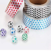 Boules de chocolat colorées de qualité alimentaire OEM, emballées sous film, prix usine, bonbons imprimés et recouverts de feuille d'aluminium colorée, résistants au four, souples
