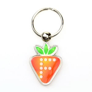 Nhà Sản Xuất Tùy Chỉnh Titan <span class=keywords><strong>Keyring</strong></span> Vòng Chìa Khóa Rất Nhiều Móc Chìa Khóa Tùy Chỉnh Matil Kim Loại Trái Cây Móc Chìa Khóa Cho Ví - Product Image 3