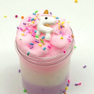 Kit de couleurs bon marché pour fournisseur, jouets DIY, argile à modeler, <span class=keywords><strong>slime</strong></span> <span class=keywords><strong>licorne</strong></span> gonflable - Product Image 6