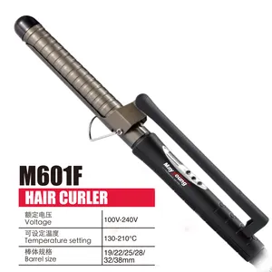 M601f novo estilo titânio ferramentas de cabelo, cacheador