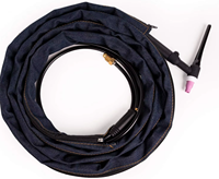 Housse de câble de torche de soudage TIG YEESTECH, style veste zippée Cowboy, 7,6 mètres (25 pieds de longueur), accessoires de soudage, fabriqué en Chine