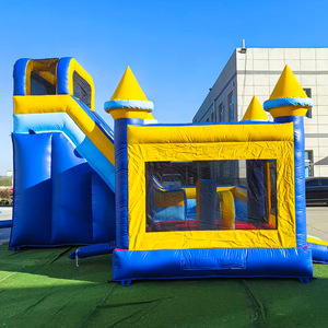 2025 bouncy nhà các khóa học trở ngại thương mại cấp bouncy lâu đài Inflatable nhảy lâu đài cho quảng cáo inflatables - Product Image 3
