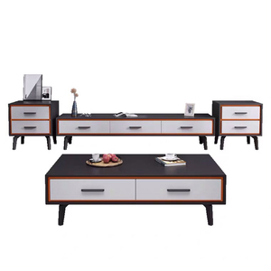 Meuble <span class=keywords><strong>mural</strong></span> en bois minimaliste moderne, design de meuble de luxe pour salon moderne, ensemble de meubles personnalisés, meuble <span class=keywords><strong>TV</strong></span> - Product Image 6