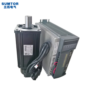 Motor Servo Sumtor de 400 Vatios~1000w, 3000 rpm, <span class=keywords><strong>80st</strong></span>, CA, 0.4kw, 400w, 3000rpm, Alto Torque, Baja Velocidad, con Controlador - Product Image 1