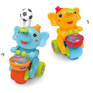 <span class=keywords><strong>Petit</strong></span> éléphant électrique jouet voiture jouer batterie véhicule universel boule flottante obstacle automatique <span class=keywords><strong>avec</strong></span> musique bébé jouets 2024 - Product Image 1