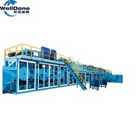 Welldone Quanzhou-Made Full Servo Windel maschine für Erwachsene CE-zertifizierte Produktions linie Neuzustand Holz zellstoff Rohstoff motor