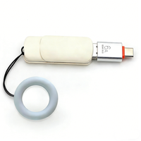 Adaptor USB OTG Pengisian Cepat Data 6A, Konektor USB ke Tipe C Kecepatan Tinggi untuk Laptop, Flash Drive, dan Pembaca Kartu