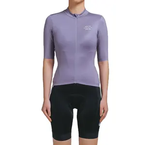 Bán Buôn Womens Đi Xe Đạp Trang Phục Pro Phù Hợp Với Upf 50 + MITI Jersey Đi Xe Đạp Trang Phục Tùy Chỉnh Đường Xe Đạp Quần Áo Nhà Sản Xuất