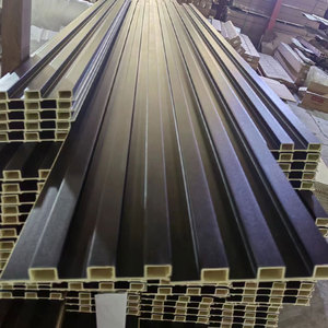 Tấm Ốp Tường Hiện Đại Tường Nền Tv Trang Trí Nhà Tấm Hàng Rào Wpc Vân Gỗ Tấm Ốp Tường Nội Thất Wpc Cho Khách Sạn - Product Image 5