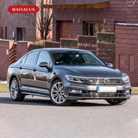 Accessoires de voiture Kit de carrosserie style R pour Volkswagen Passat B8 2015 PP Pare-chocs avant Grille Jupes latérales Diffuseur arrière Kit de carrosserie