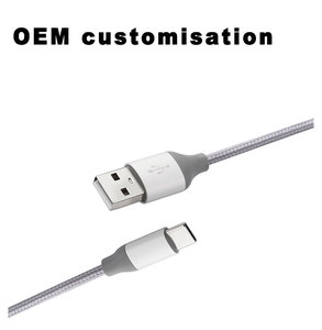 <span class=keywords><strong>USB</strong></span> A Để Loại C Nylon Cáp Dữ Liệu Cho Điện Thoại Android Và Loại-C <span class=keywords><strong>USB</strong></span> Các Thiết Bị - Product Image 5