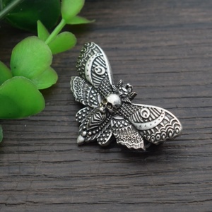 เข็มกลัดรูปสัตว์และแมลง,เข็มกลัด<span class=keywords><strong>ผีเสื้อ</strong></span><span class=keywords><strong>เหยี่ยว</strong></span>มอดหัวที่ตายแล้วเครื่องประดับคาถา - Product Image 6