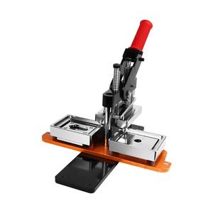 65*90Mm Diy Knop <span class=keywords><strong>Maker</strong></span> Rechthoek Koelkast Magneet Knop Badge Maken <span class=keywords><strong>Machine</strong></span> - Product Image 6