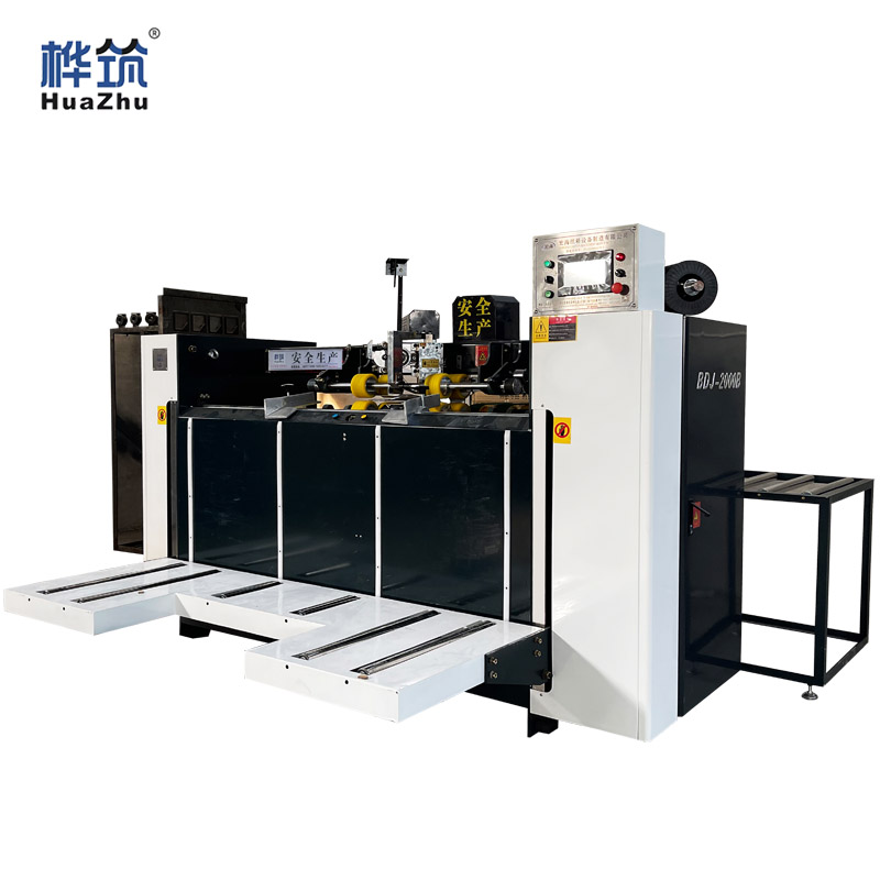 Semi Auto Carton Box Forming Machine with Film Packaging High Speed Corrugated Stitching Cardboard Stapler Bearing