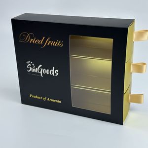 New Arrival Advent Giáng Sinh Có Thể Tái Chế Rãnh Bao Bì Hộp Cho Nấm Cục Bán Buôn Tùy Chỉnh Hộp Giấy Cán Bóng - Product Image 6