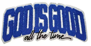 Patch en chenille à sequins, motif lapin de dessin animé Jésus, avec inscription 'God Is Good' pour Pâques, personnalisable, thermocollant, faible MOQ - Product Image 5