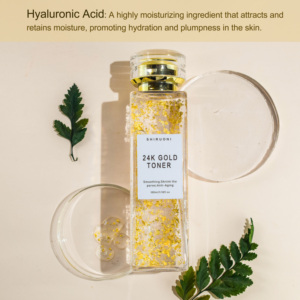 Advanced 24K Gold Face Toner Anti-envejecimiento Water Gold Foil Glow Tonic - Product Image 2