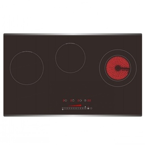 Table de cuisson infrarouge hybride avec commande tactile et verrouillage de sécurité pour enfants - Product Image 3