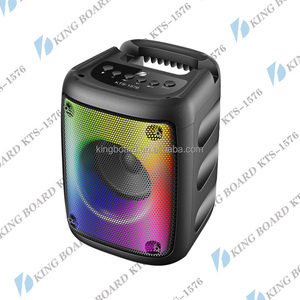 KTS-1576 Có Thể Sạc Lại Đảng Loa Mini Nhựa 3 Inch Led Đèn Pin Usb Không Dây - Product Image 2