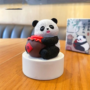 Ornements de panda Mao Flu, poupée mignonne et exquise, décorations de bureau - Product Image 5