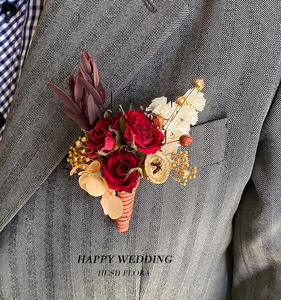 Flores secas mini ramo boda <span class=keywords><strong>padres</strong></span> <span class=keywords><strong>novia</strong></span> damas <span class=keywords><strong>de</strong></span> honor ramillete muñeca flor Decoración - Product Image 3