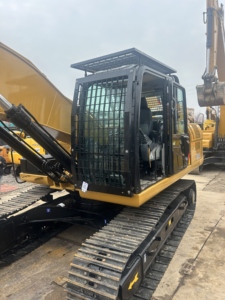 Excavatrice sur chenilles CAT 329 d'occasion, faible nombre d'heures de fonctionnement, performances stables, équipement d'ingénierie pour travaux de terrassement en carrière - Product Image 6