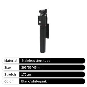 Extendable Long Selfie Stick Custom 360 Rotatable 1.7m Foldable Portable Mini Selfie Stick Tripod <b>Stand</b> for Phone - Product Image 4