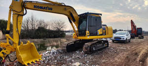 Ko-Matsu Excavadora de, 16 toneladas, marca japonesa, precio bajo, buena calidad, tamaño medio, motor de núcleo de excavadora, engranaje de caja de cambios - Product Image 4