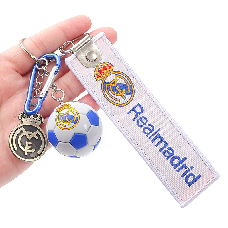 Real Madrid ball card lanyard set
