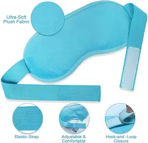 Benutzer definierte wieder verwendbare Augen polster Gel Perlen Augenklappe Cold Pads Große Patch Augen maske Cooling Eye Mask