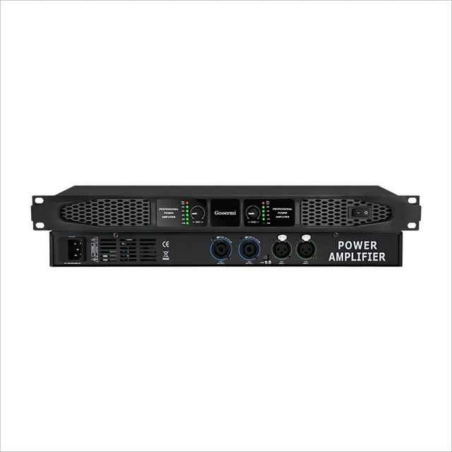 R200 Professional 1000W 2 Channel 1U Power Amplifier Sound System Amplifier for Home KTV Karaoke