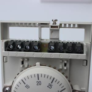 Panel de Control de Unidad de Ventilador y Termostato Honeywell T6373BC1130, Sistemas HVAC Industriales de ABS para Calefacción y Aire Acondicionado Central - Product Image 1