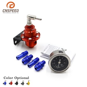 Régulateur de pression de carburant CNSPEED avec jauge 60 mm rouge pour systèmes de réglage du moteur de voiture - Product Image 1