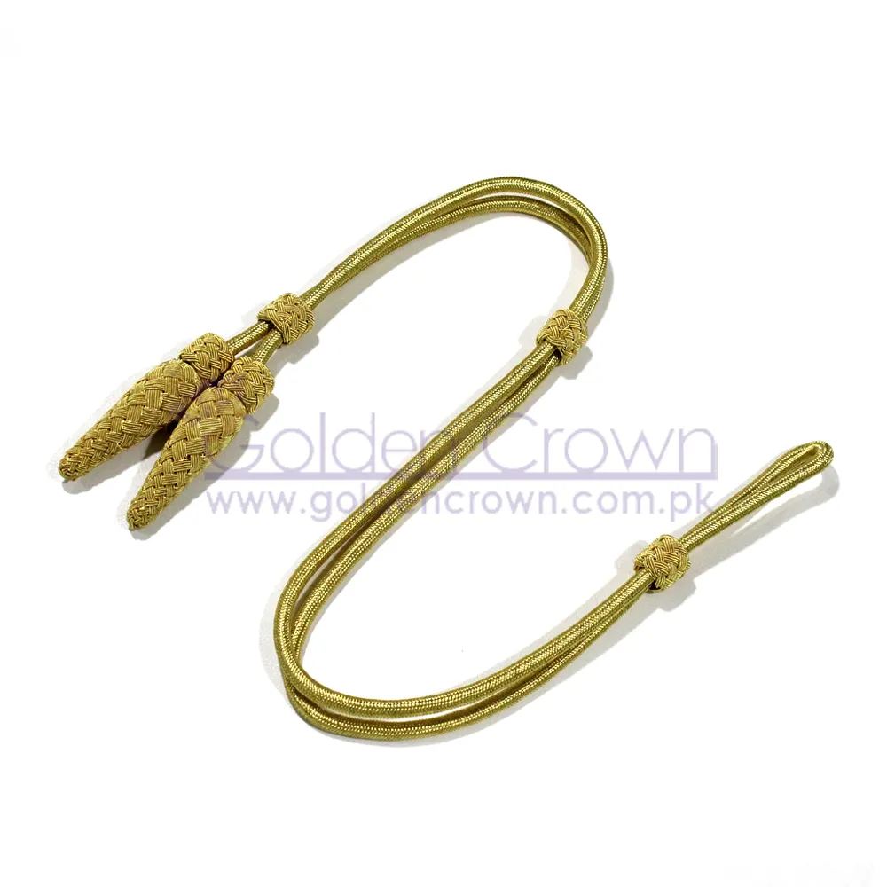 High Quality Gold Bullion Wire Acorn sword knot