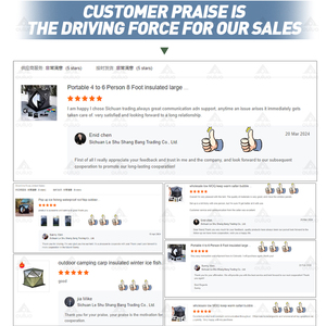 <span class=keywords><strong>Tenda</strong></span> Esagonale Isolata per 4-6 Persone, Tipo a Montaggio Diretto, Ideale per Campeggio Invernale, Escursionismo <span class=keywords><strong>e</strong></span> Pesca sul Ghiaccio - Product Image 5