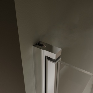 Cabine de <span class=keywords><strong>douche</strong></span> à <span class=keywords><strong>porte</strong></span> battante de style européen de haute qualité, cadre en aluminium chromé rond portable, cabine de <span class=keywords><strong>douche</strong></span> - Product Image 3