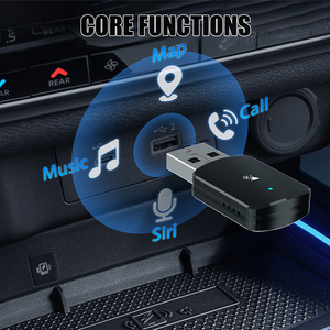 Dongle Mini CarPlay Actualizado 2026, Bluetooth 5.4, Adaptador Inalámbrico Universal para el 98% de los Coches, Cambio Automático Inteligente CP/AA - Product Image 5