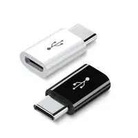 Envío USB tipo C conector macho a Conector Micro USB hembra convertidor USB-C adaptador para Samsung Galaxy S8/S8plus