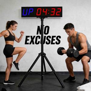 Cronómetro Digital Profesional CHEETIE CP50C, Temporizador Electrónico de Cuenta Regresiva, Cuenta Ascendente, Intervalos, Ritmo, para Gimnasios - Product Image 6